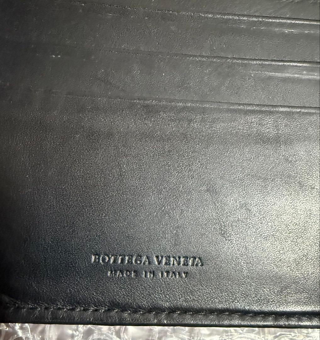 【BOTTEGAVENETA ボッテガヴェネタ】 マネークリップ　財布　黒