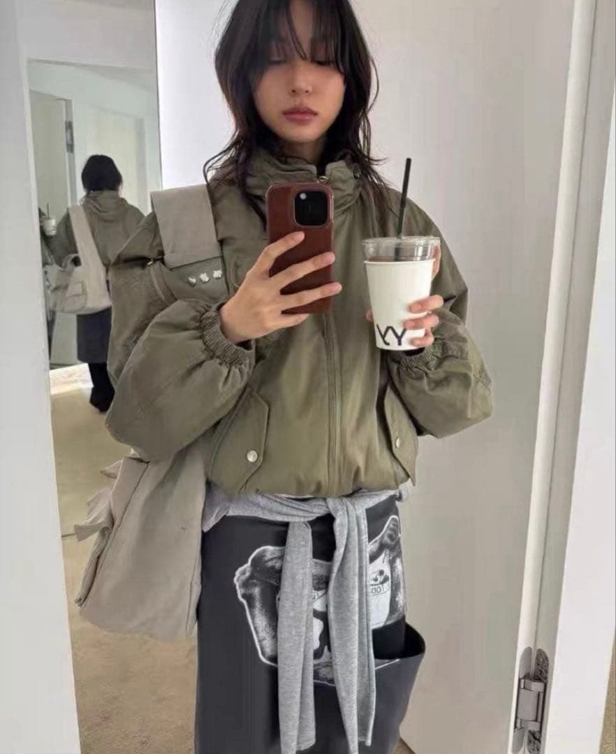 スカート OPEN YY YY HUG&HEART CUTOUT SKIRT