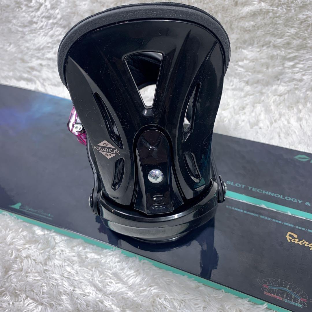 【美品】Kissmark Fairy 137 ビンディング付 レディース