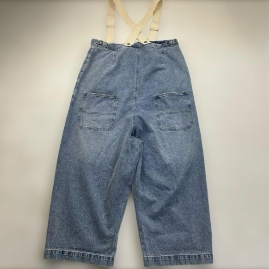 【soulberry 】ソウルベリー　サスペンダーなデニムのサロペット LL