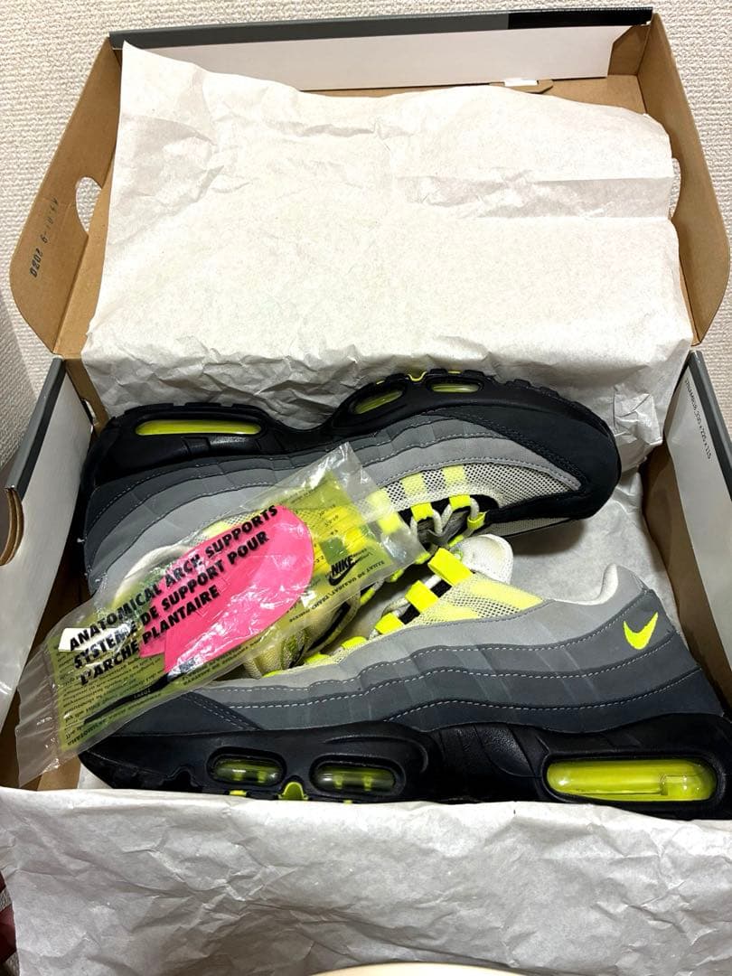 NIKE AIRMAX95 OG 2020イエローグラデーション27.5㎝