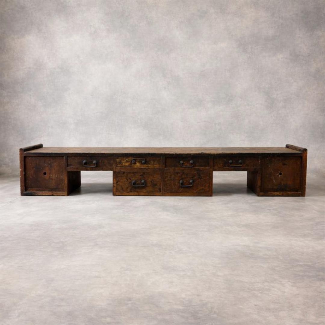 【専用】古い木製文机 ｜和家具・古道具・ローボード