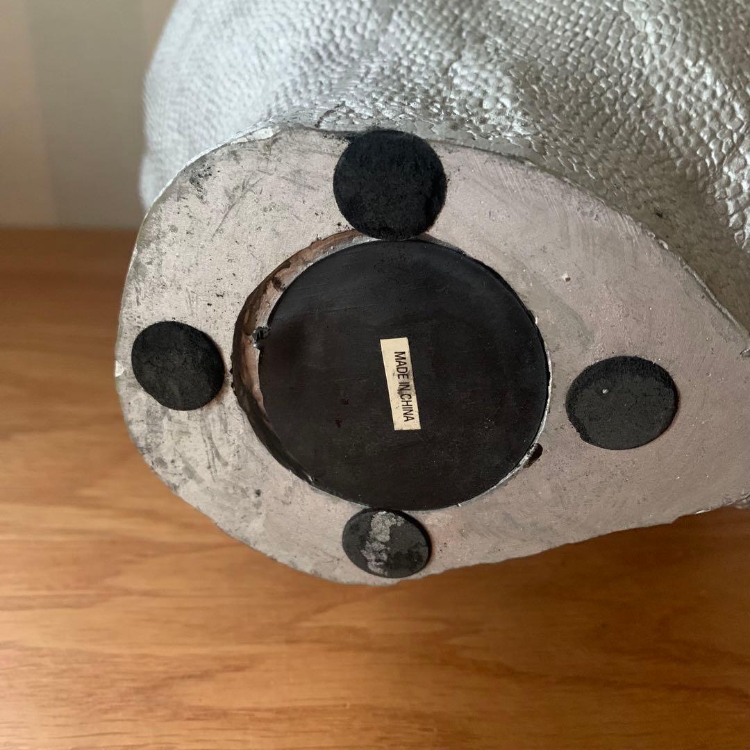 未使用 レトロ ビンテージ エイリアン ヘッド バンク 貯金箱 レッドワークス