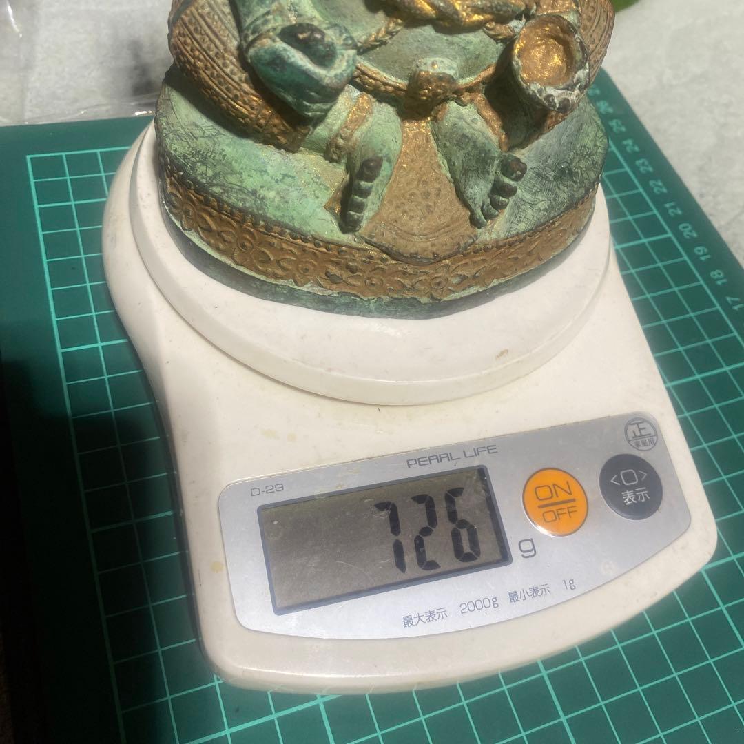 ガネーシャ像 銅像 置物 ヒンドゥー教　神仏様