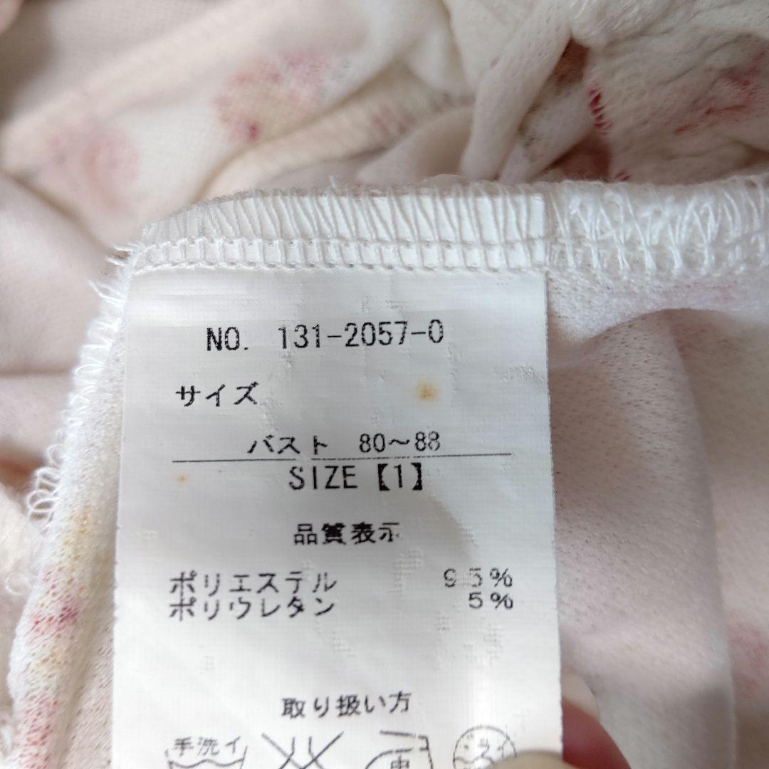 LIZ LISA フラワープリント オフショルダー