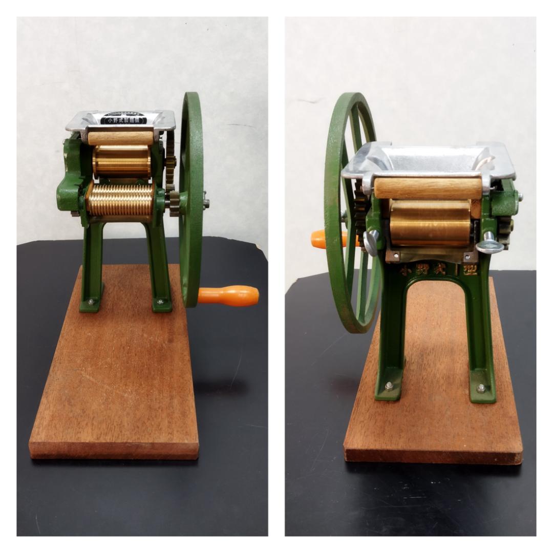 Y♢589 小野式製麺機 1型 片刃 ※丸ハンドル（希少！）