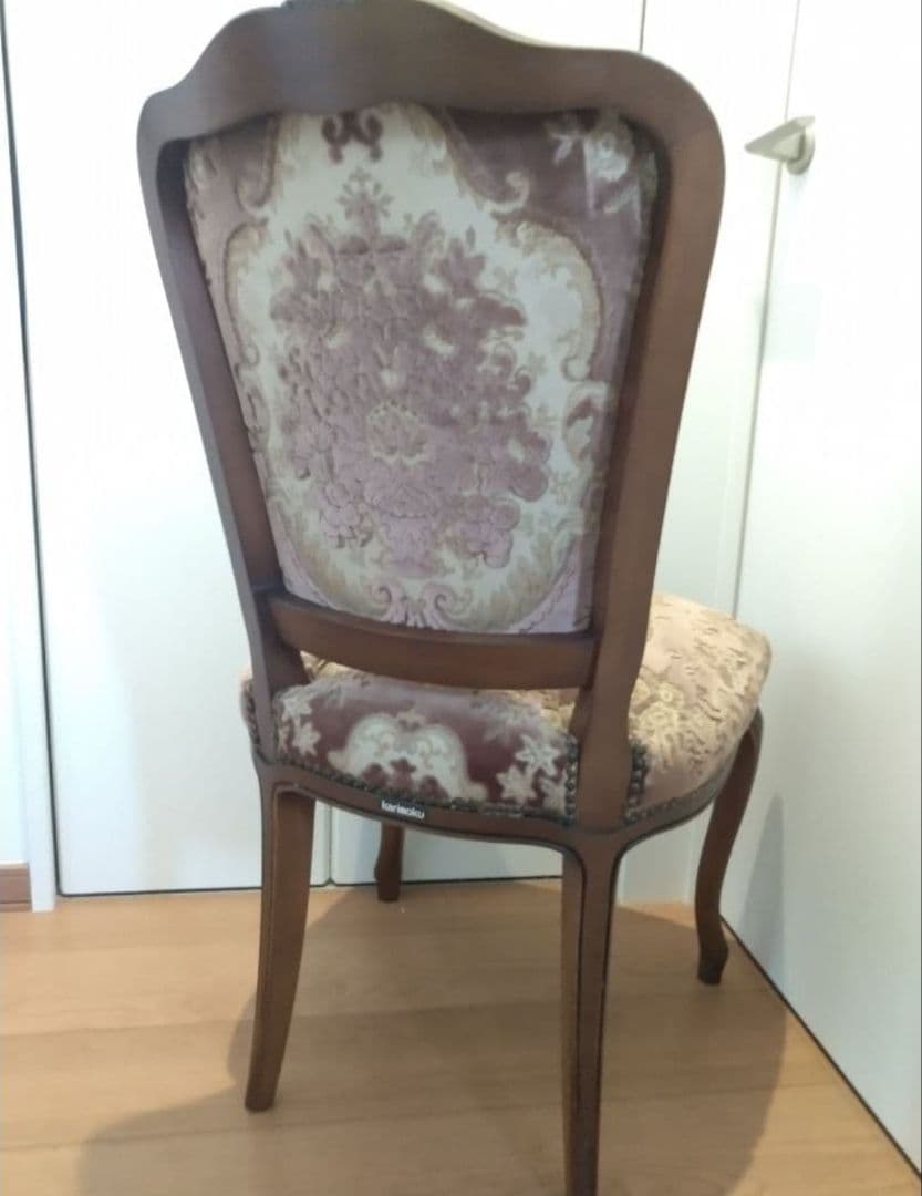 テーブル送料込　カリモク　最高級Domani　猫脚ダイニングセット　椅子送料別