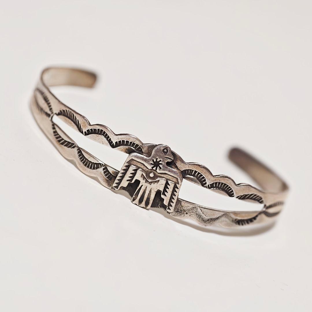 インディアンジュエリー シルバーアロー バングル 925 STERLING