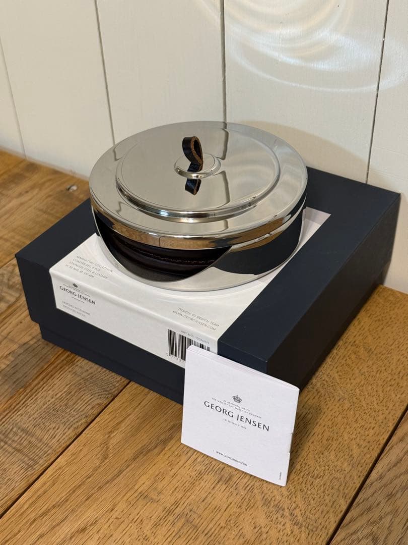 新品 ジョージジェンセン MANHATTAN コースター 4枚セット