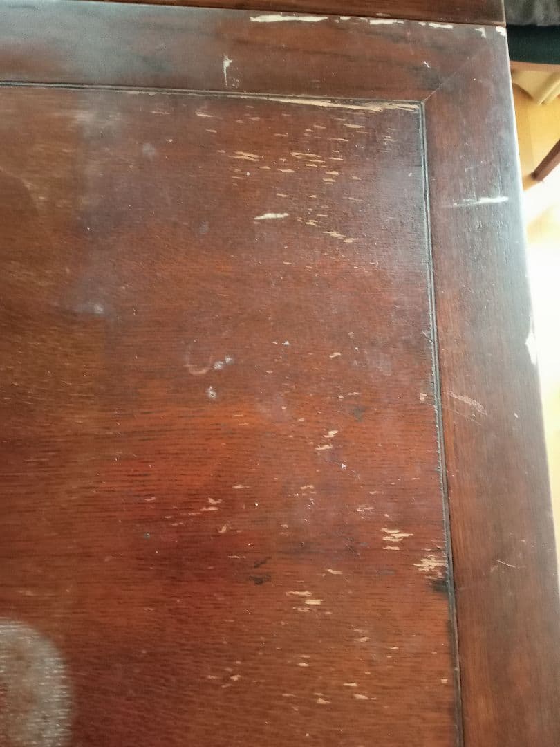 イギリスアンティーク伸長式　ドローリーフダイニングテーブル