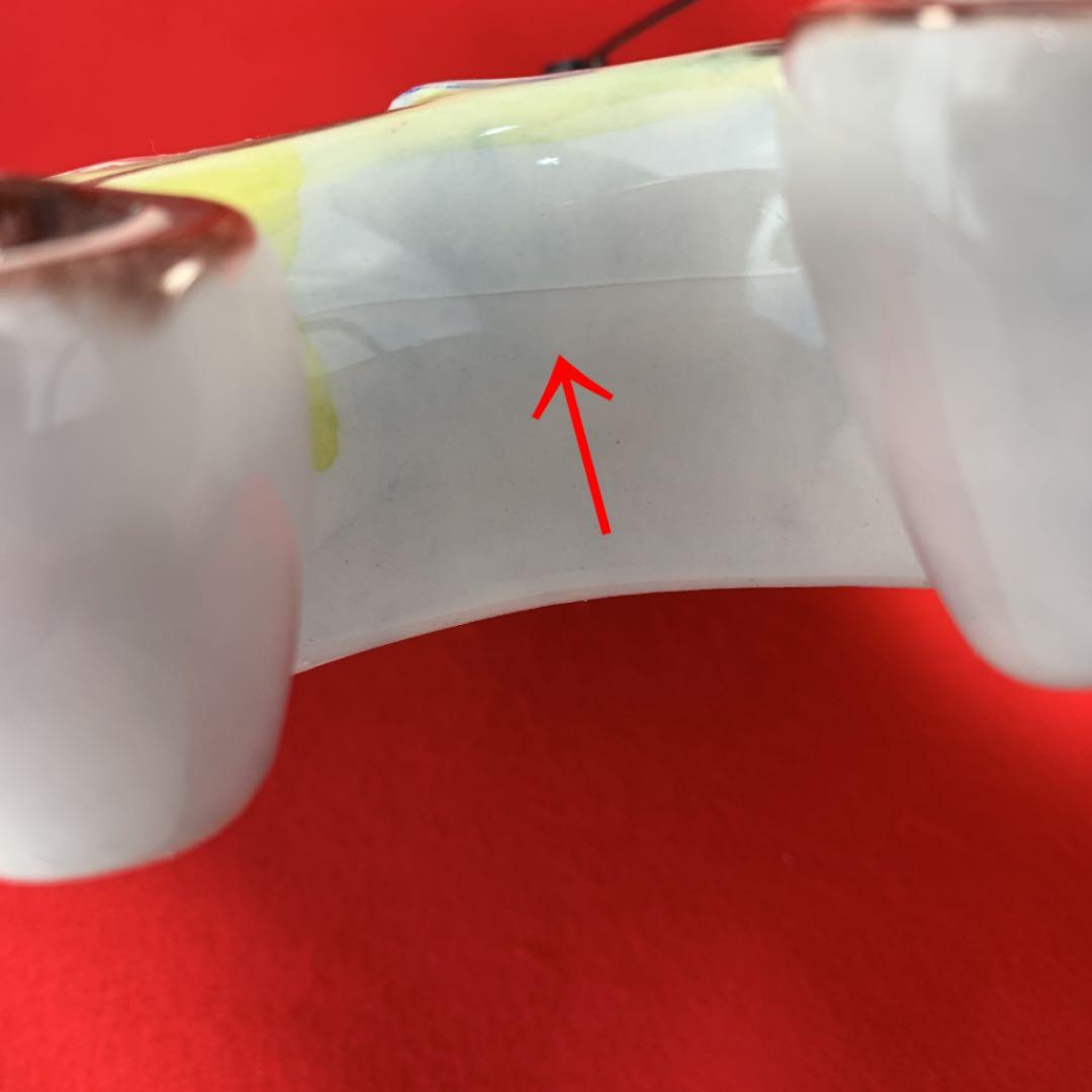 陶器振り子時計 カポデモンテ イタリー製