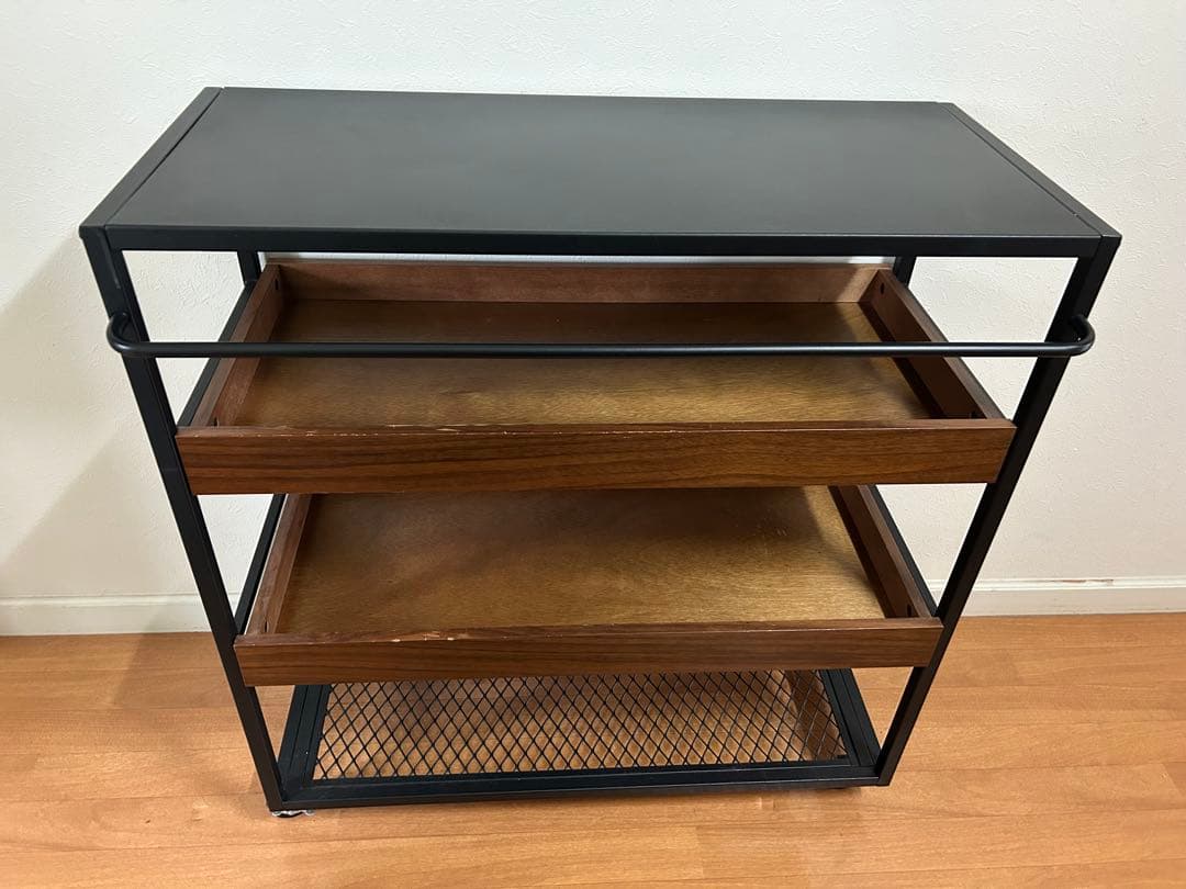 【ANTHEM】Wagon Rack 木製ラック 3段 オープンシェルフ