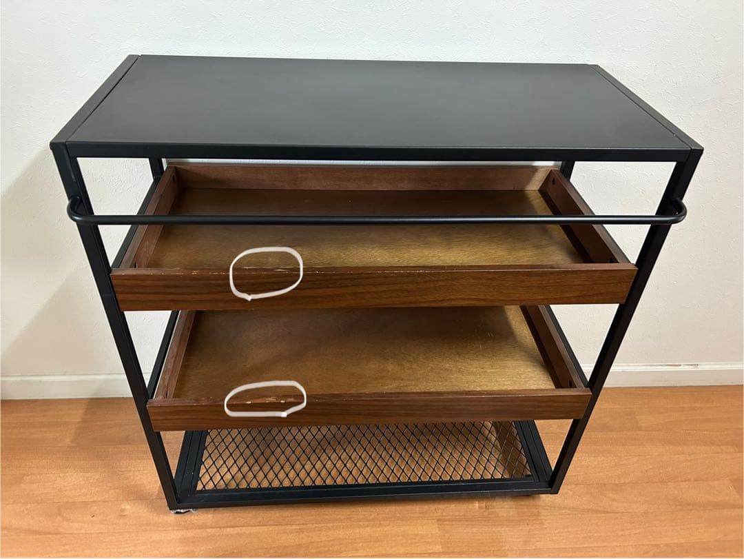 【ANTHEM】Wagon Rack 木製ラック 3段 オープンシェルフ