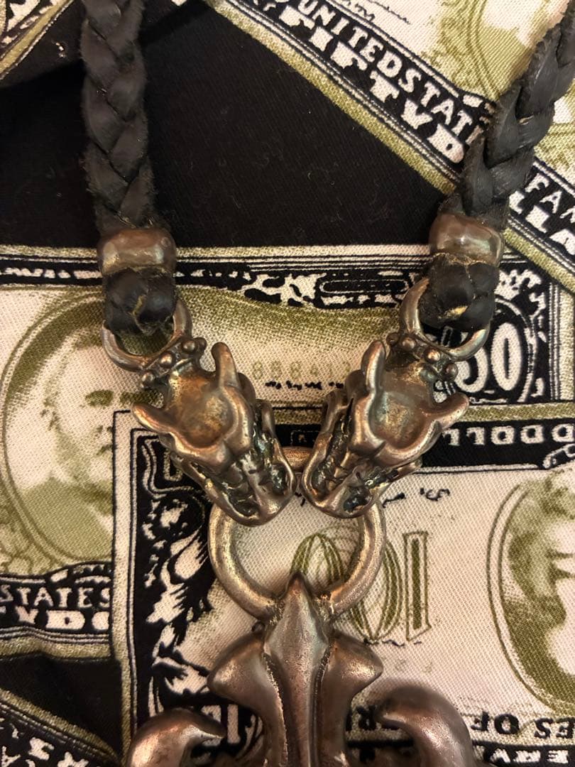 希少 TRAVIS WALKER　トラヴィスワーカー　ダブルクロス　ネックレス