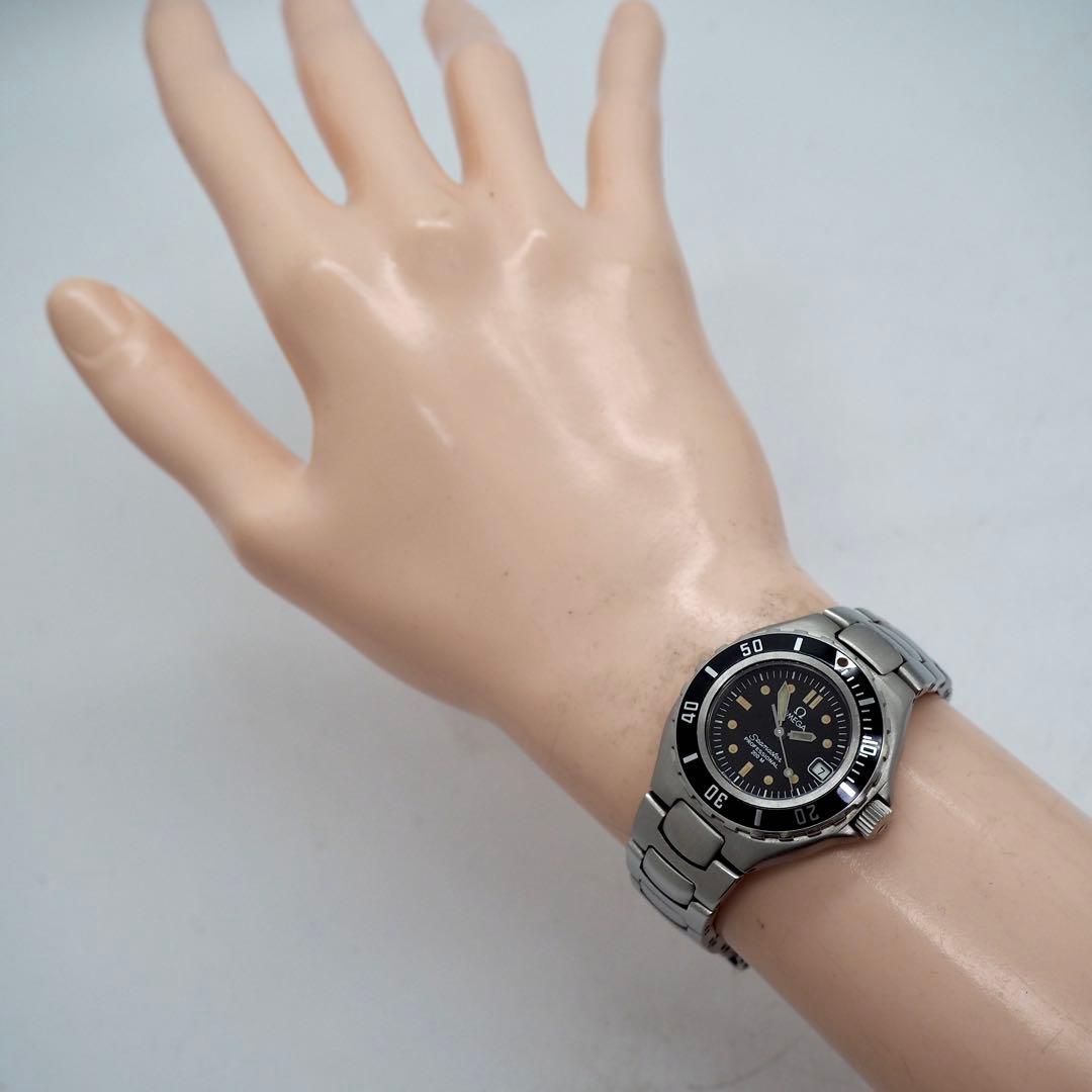 293 稼働【美品】OMEGA 時計　シーマスター　200 レディース　ダイバー