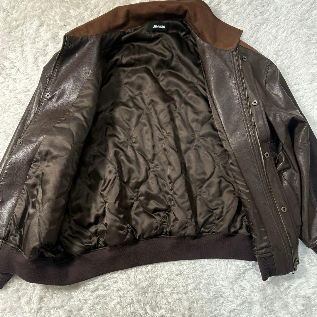Jimwag Fake leather blouson オーバーサイズ　2024