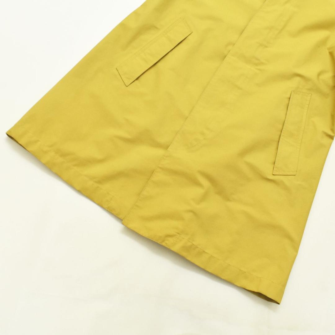 【プレートロゴ】 エーグル ゴアテックス スタンカラー レインコート M 黄色
