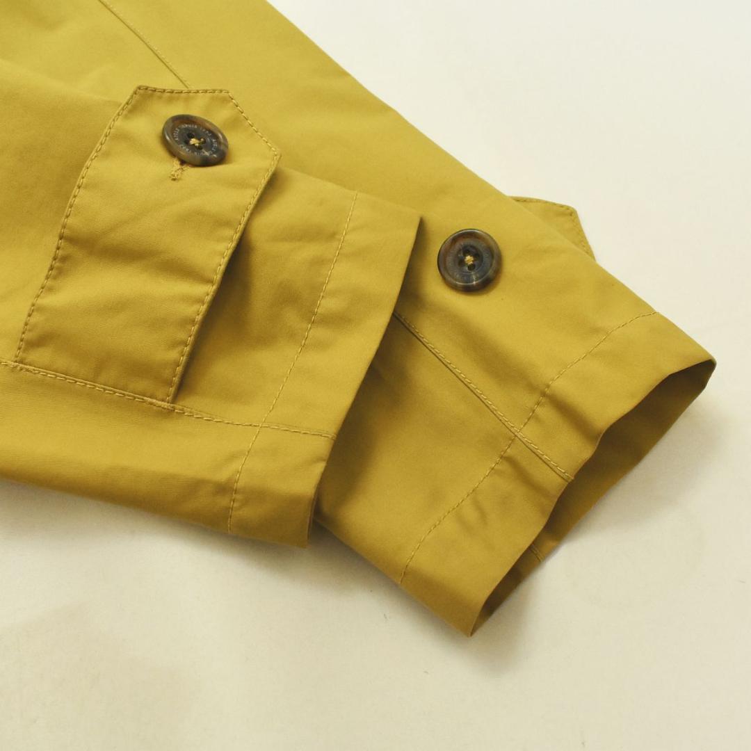 【プレートロゴ】 エーグル ゴアテックス スタンカラー レインコート M 黄色