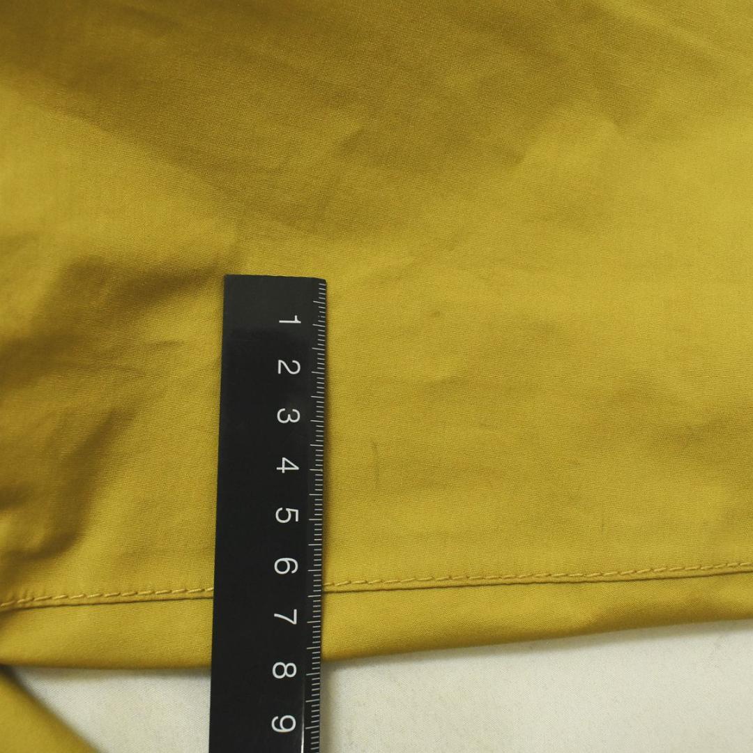 【プレートロゴ】 エーグル ゴアテックス スタンカラー レインコート M 黄色