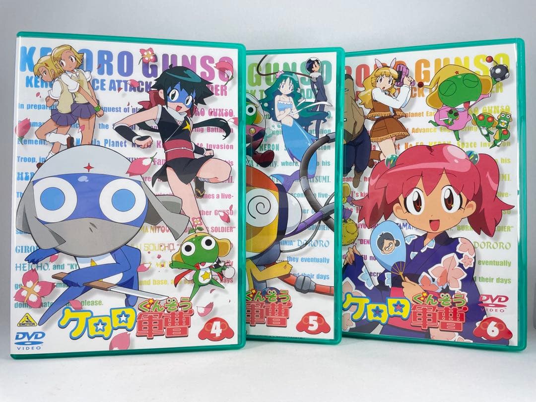 ケロロ軍曹 全１３巻セット ( シーズン１) DVD ★ １０～１３巻は未開封★