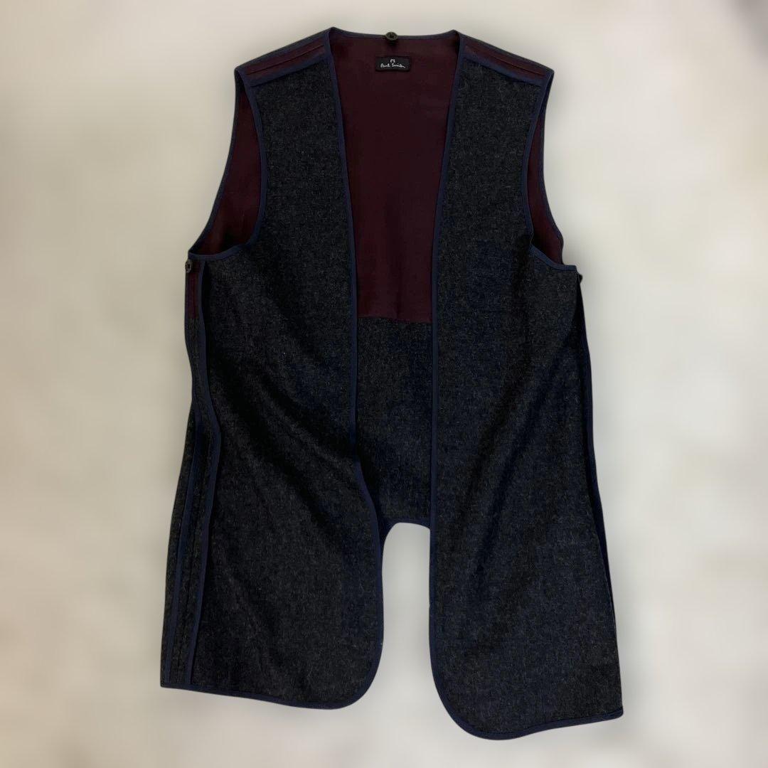 【美品】PS Paul Smith トレンチコート　グレー　ベルト付き