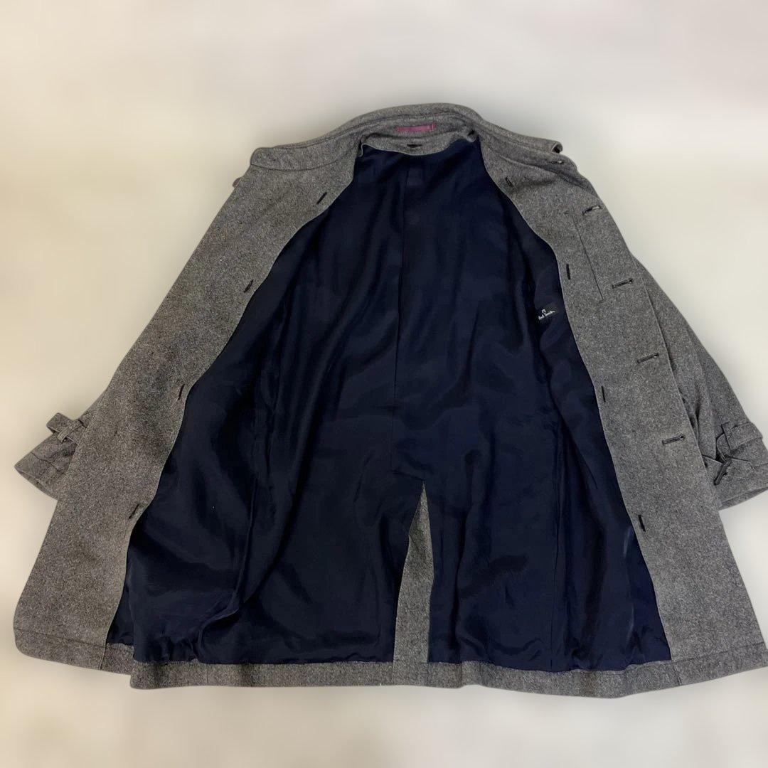 【美品】PS Paul Smith トレンチコート　グレー　ベルト付き