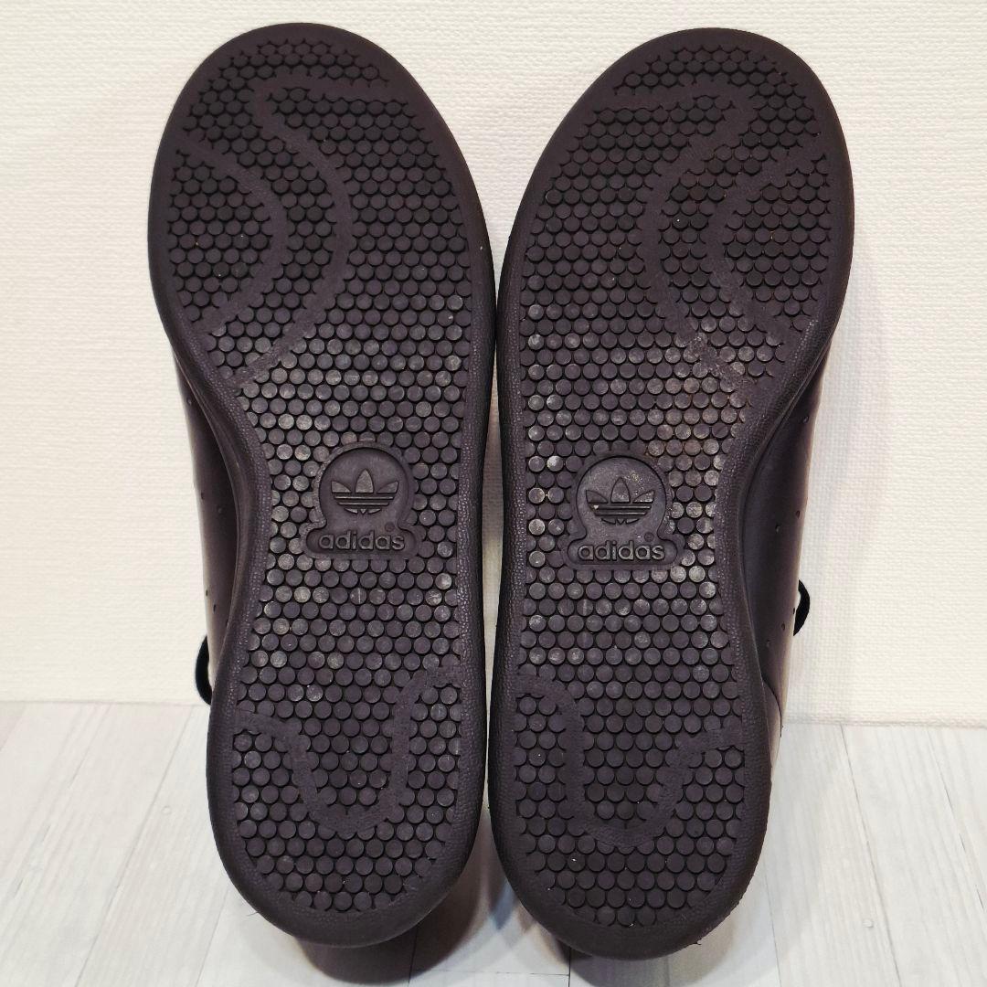 ○美品○アディダス スタンスミス 27cm レザー スニーカー adidas 黒