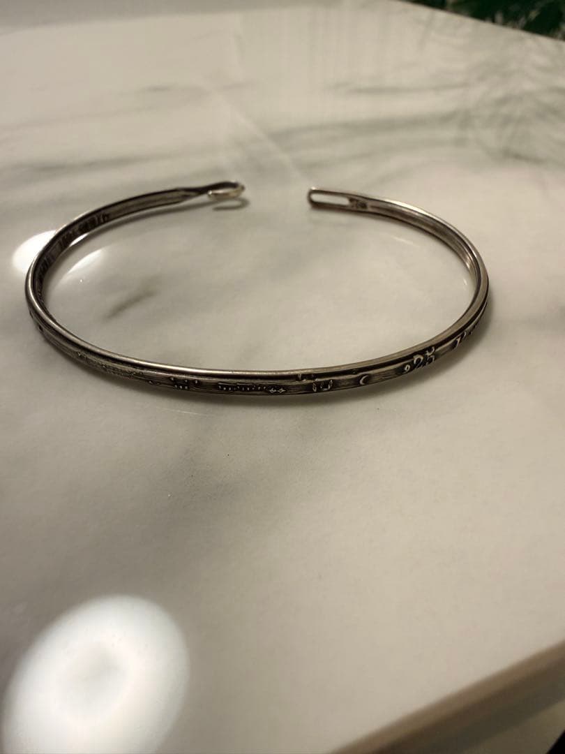 ワークスタットミュンヘン/25周年限定シルバーバングル サイズS