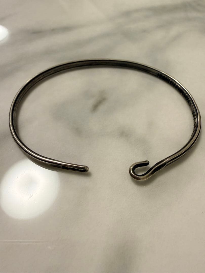 ワークスタットミュンヘン/25周年限定シルバーバングル サイズS