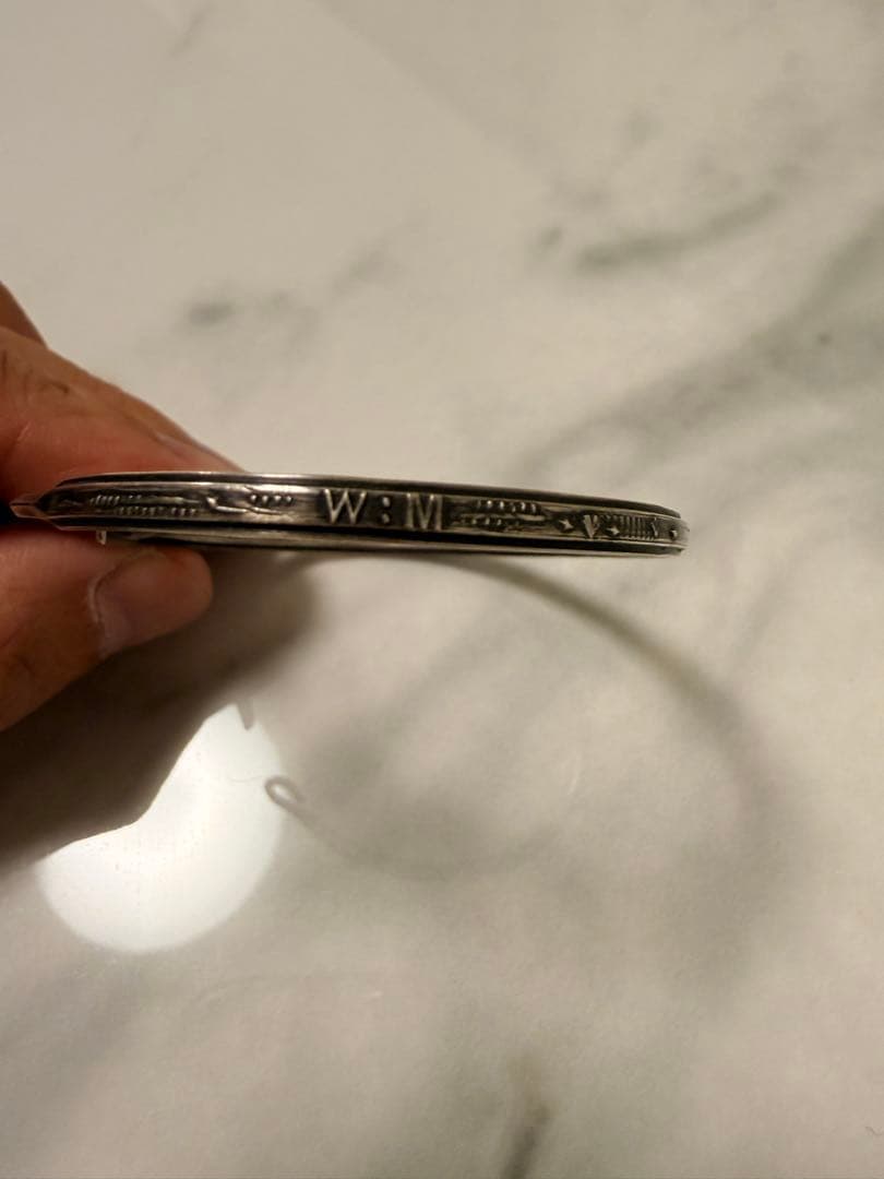 ワークスタットミュンヘン/25周年限定シルバーバングル サイズS