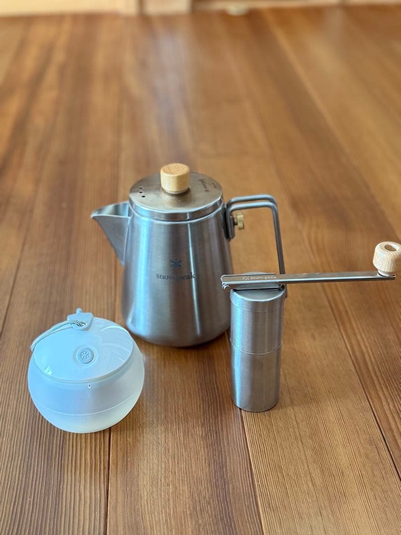 スノーピーク peak フィールドバリスタケトル ミル ほおずき