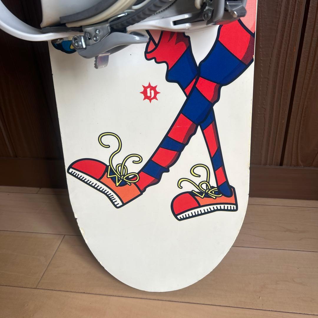 子供用キャラクターイラスト スノーボード