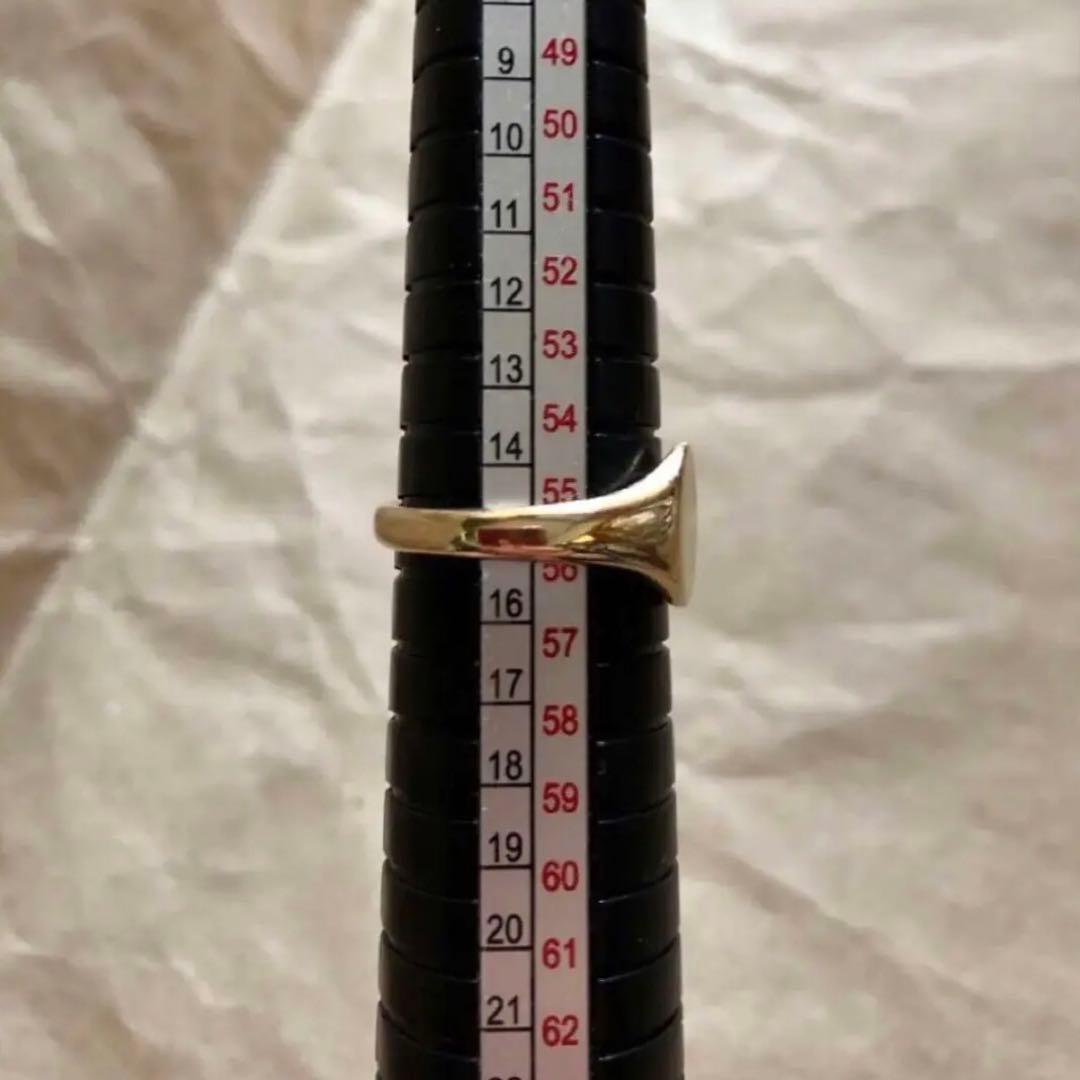 希少品 vintage 英国製 9K シグネットリング 15号程