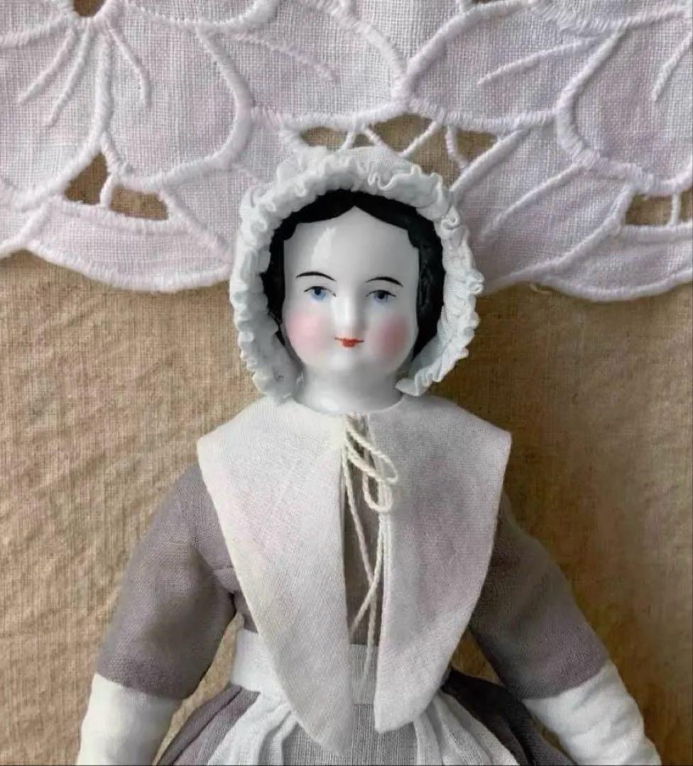 【トントトン】チャイニーズヘッドドール　教会服　セット