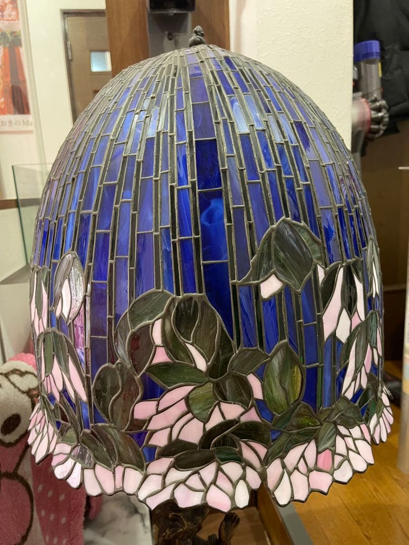ステンドグラス ランプシェード訳あり引取りのみ