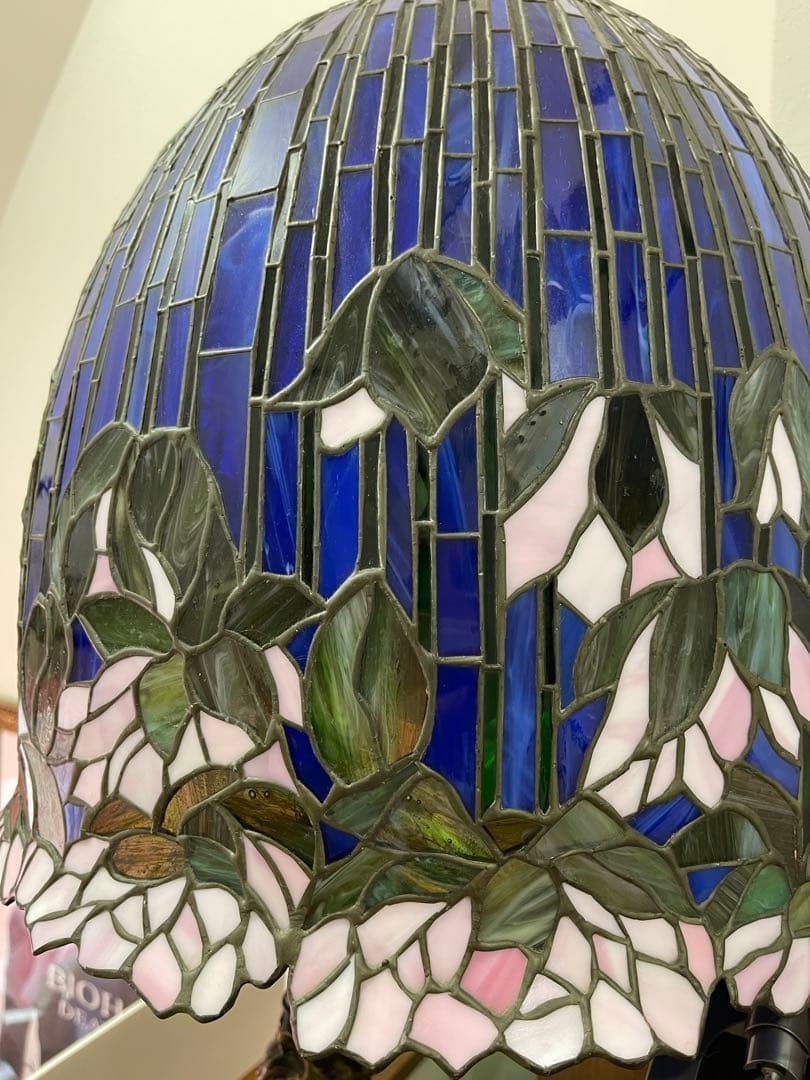 ステンドグラス ランプシェード訳あり引取りのみ