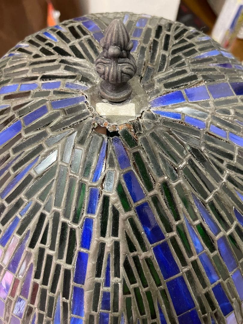 ステンドグラス ランプシェード訳あり引取りのみ