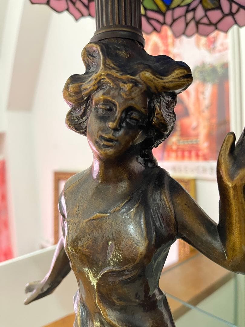 ステンドグラス ランプシェード訳あり引取りのみ