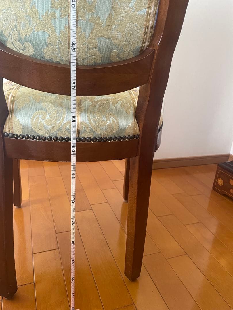 美品ダイニングチェア　猫脚椅子　一脚　イタリア製　1人用椅子　インテリア