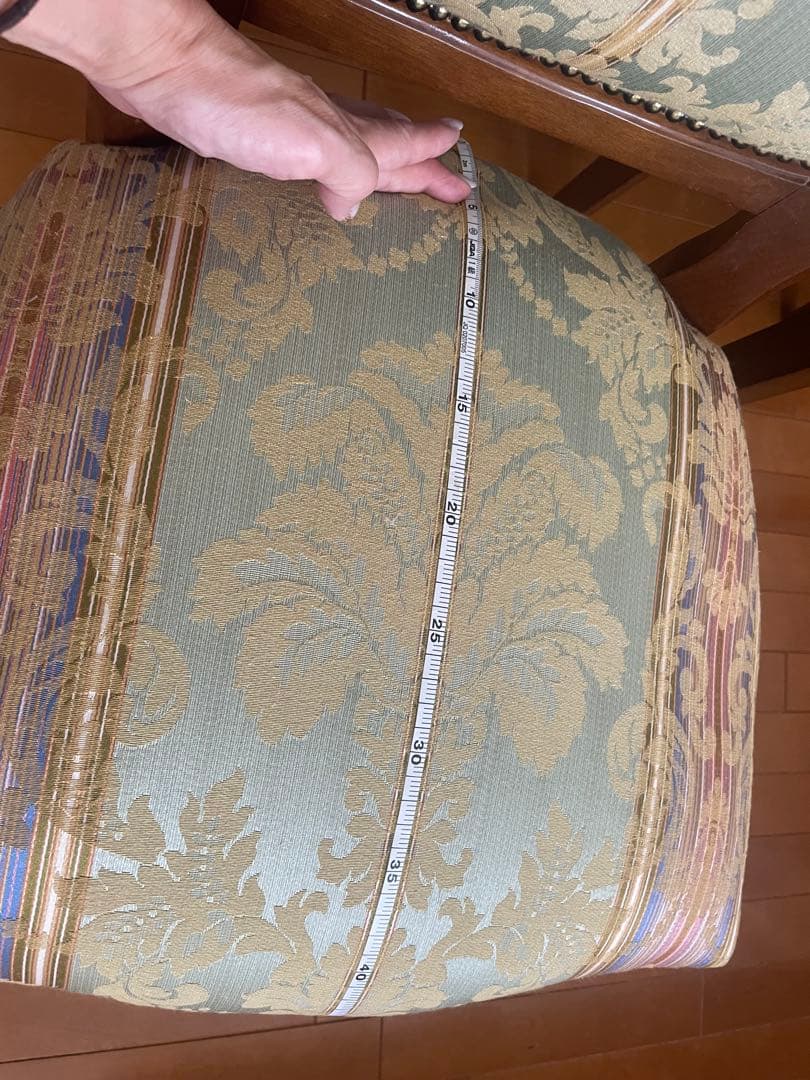 美品ダイニングチェア　猫脚椅子　一脚　イタリア製　1人用椅子　インテリア