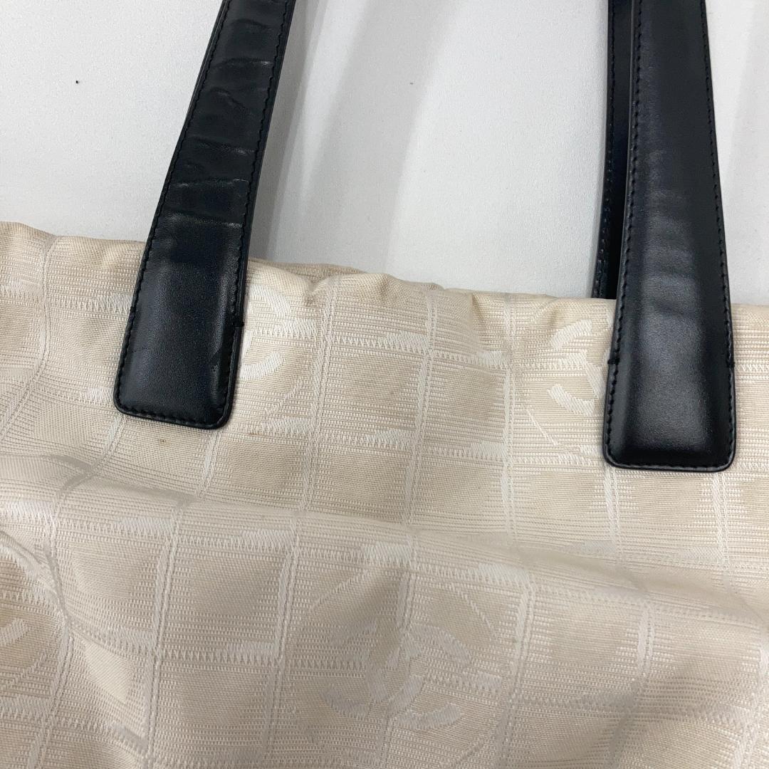 希少色⭐シャネル CHANEL ニュートラベル トート バイカラー