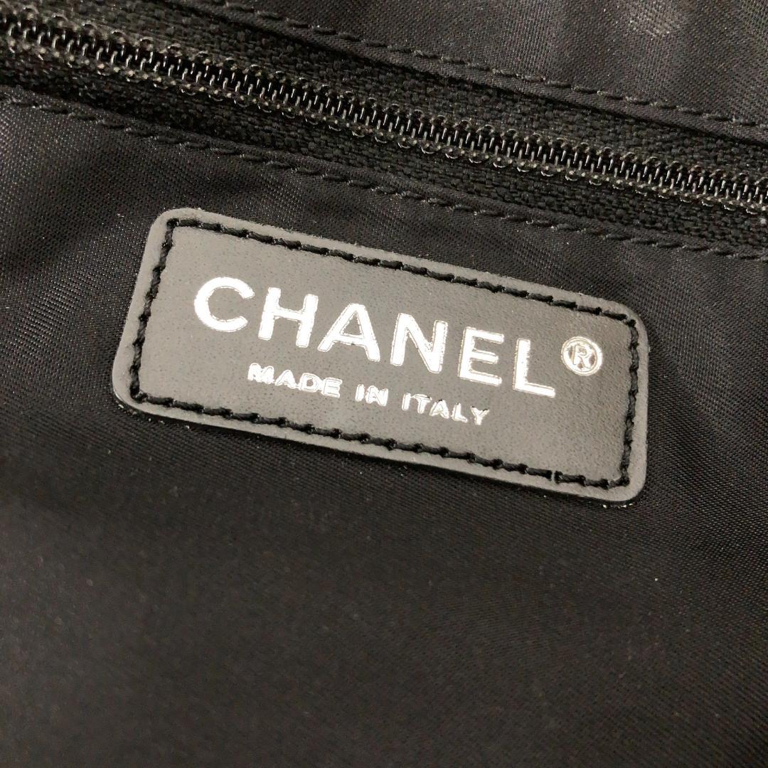 希少色⭐シャネル CHANEL ニュートラベル トート バイカラー