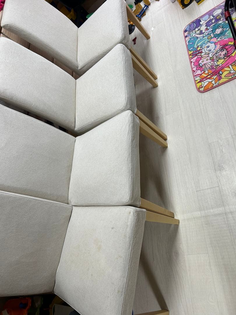 美品 タモ無垢材使用 ダイニングテーブル 福岡直接引取限定