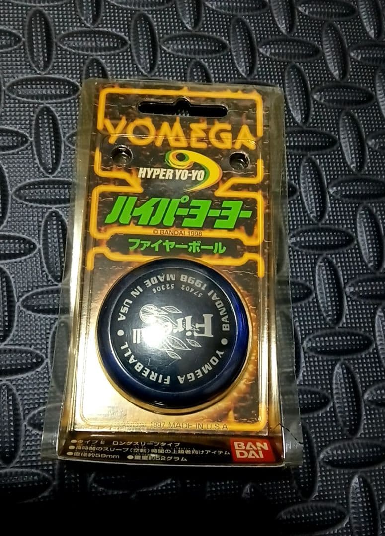 YOMEGA ファイヤーボール ブラックブルー ハイパーヨーヨー