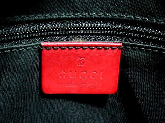 GUCCI　グッチ バンブー レザー トートバッグ　イタリア製