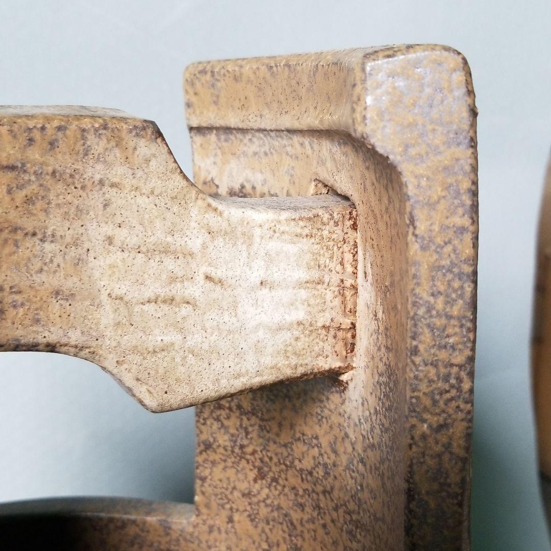 信楽焼傘立て  桶型 高さ４５cm