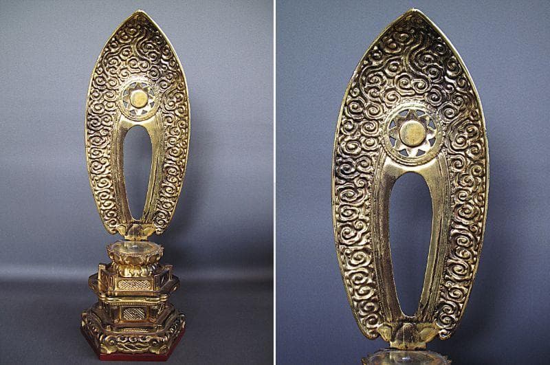 大幅値下げ‼️古仏！江戸後期『木造 阿弥陀如来立像』総高52㎝