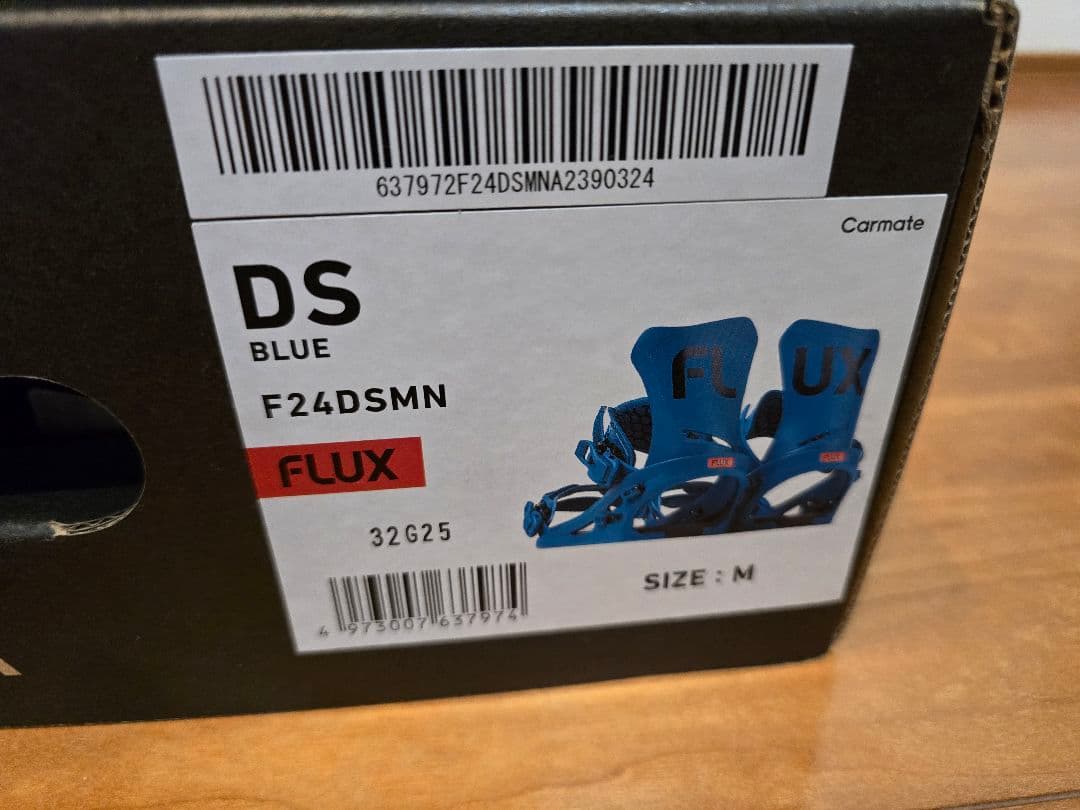 FLUX DS ビンディング Mサイズ ブルー　23-24　フラックス