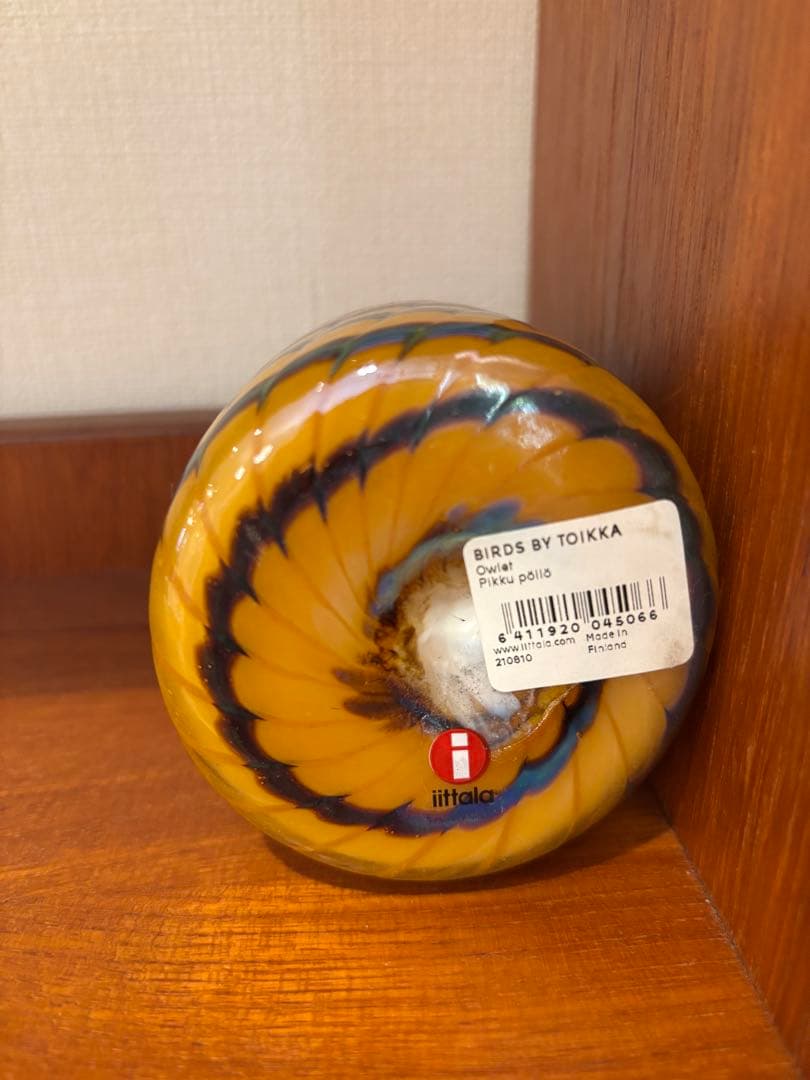 イッタラ バード フクロウ　オイバトイッカ　リトルバーンオウル　（中）専用箱付