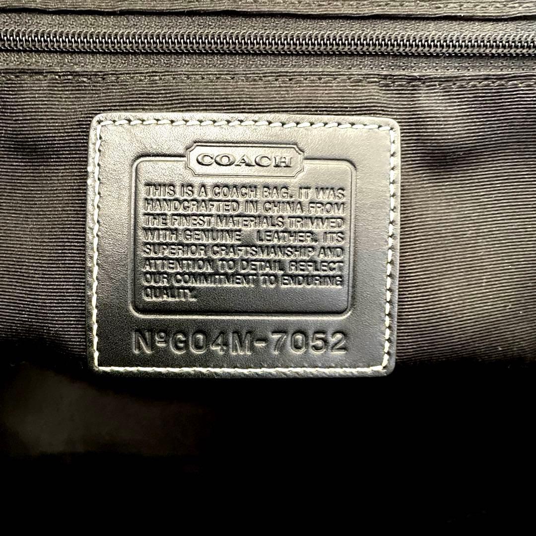 COACH‼️未使用状態(^^)BLACKシグネチャートートバック‼️